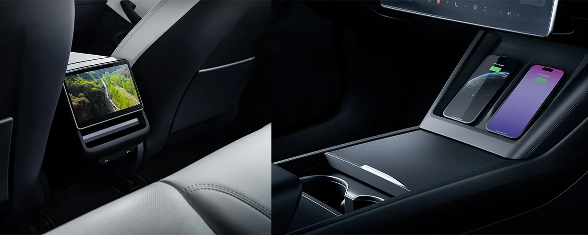 2024 Tesla Model 3 interior details