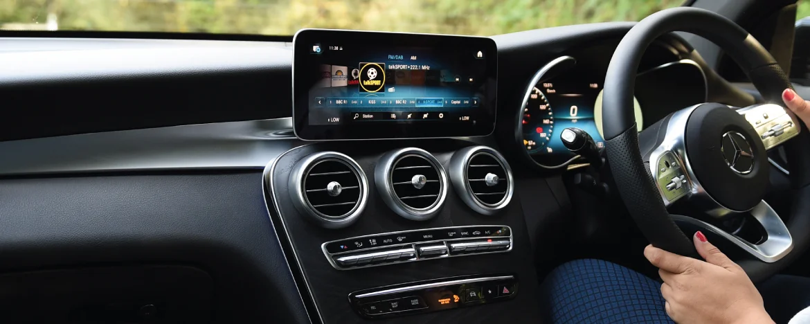 Mercedes Benz touchscreen 