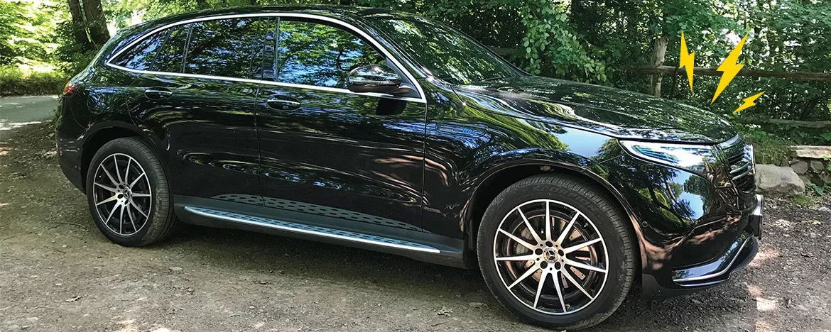 Mercedes-Benz EQC parked