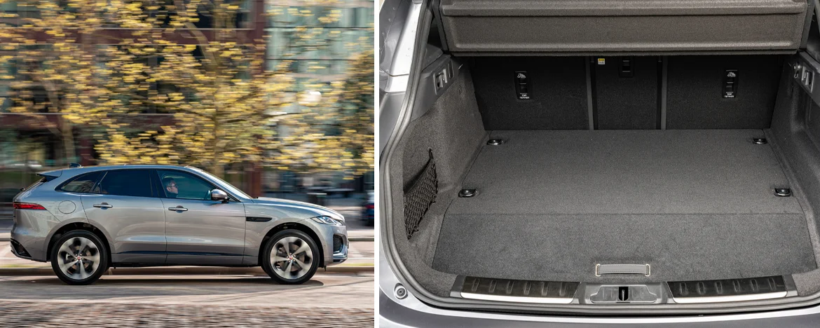 Jaguar F Pace boot space