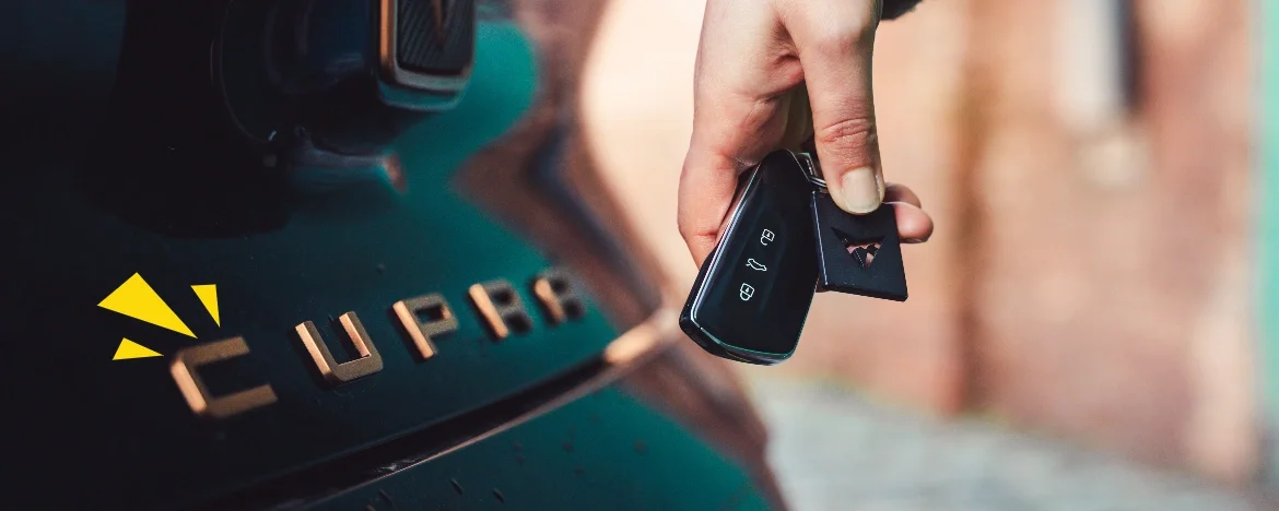 CUPRA Born car keys