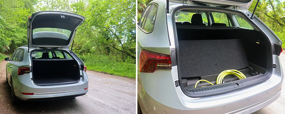 Skoda Octavia boot space