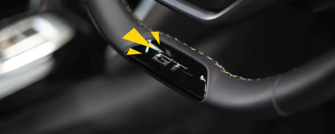 Peugeot 2008 steering wheel GT