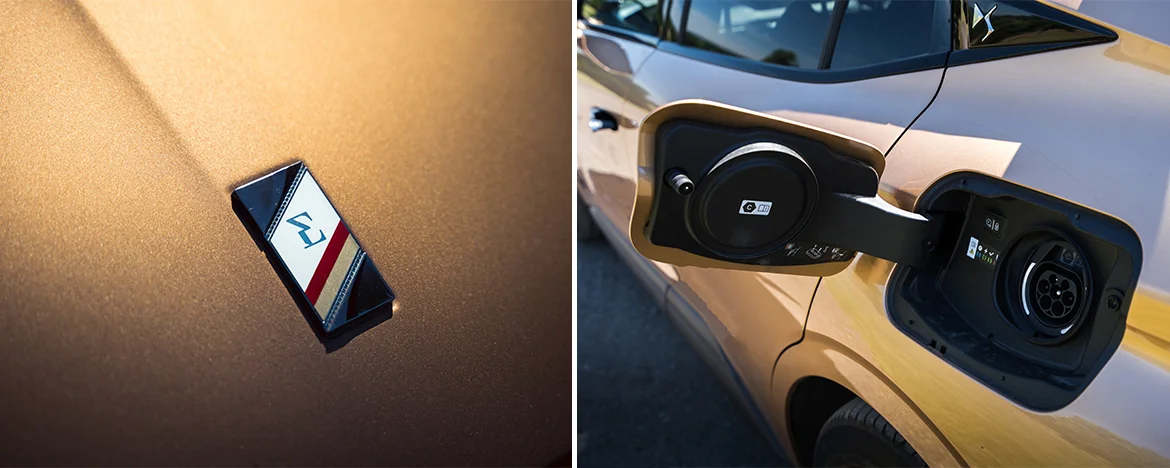 DS 4 E-Tense Cross Electric Charging Port