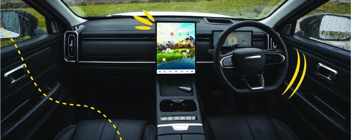 Jaecoo 7 infotainment system