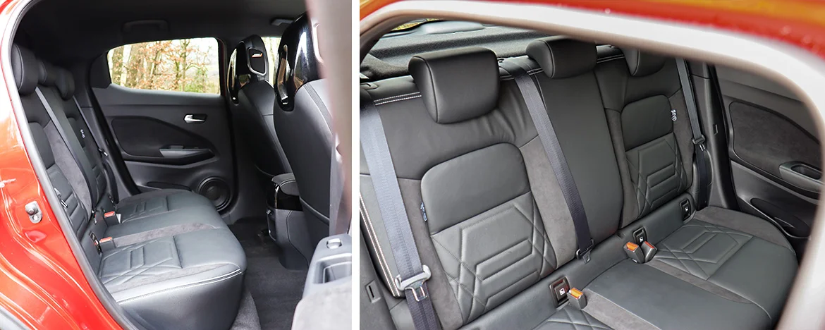 Nissan Juke Rear Seats