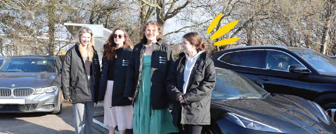 Female members of our marketing team