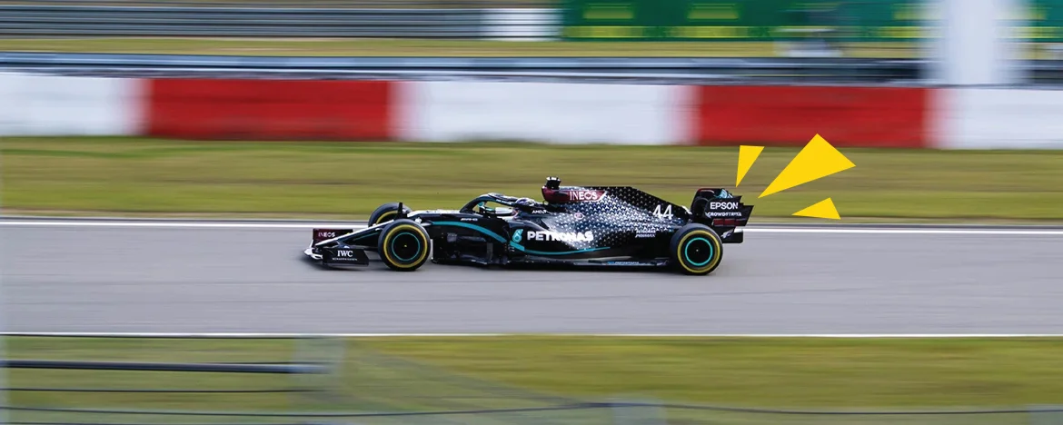 Mercedes AMG Petronas F1 car