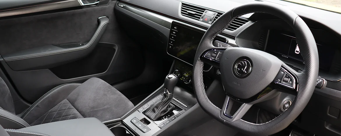 Steering wheel and digital displays