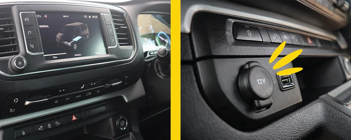 Vauxhall Vivaro-e Life interior