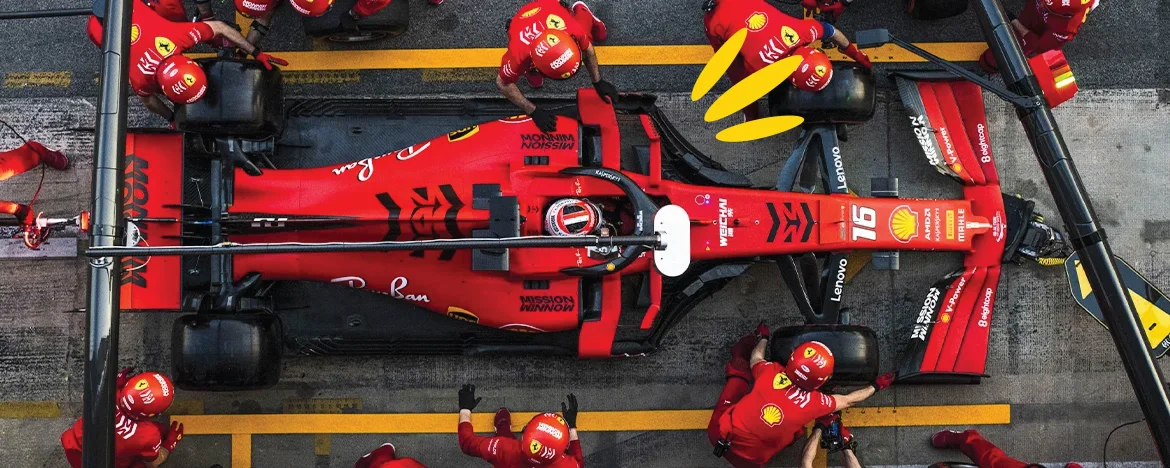 Ferrari race car