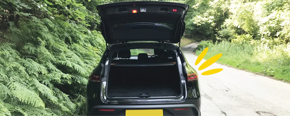Mercedes-Benz EQC boot