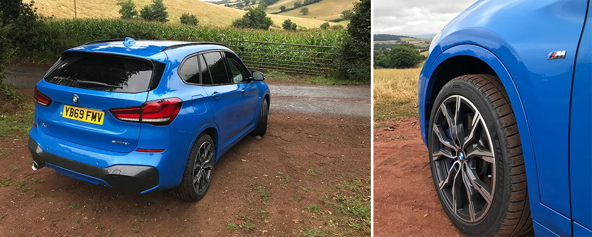 BMW X1 Rear and Wheels