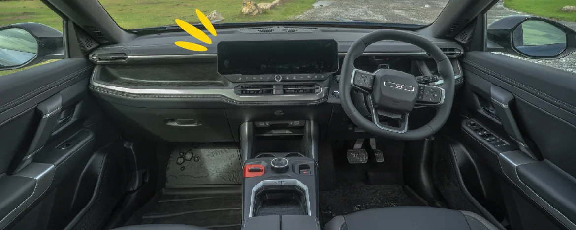 Jeep Compass interior