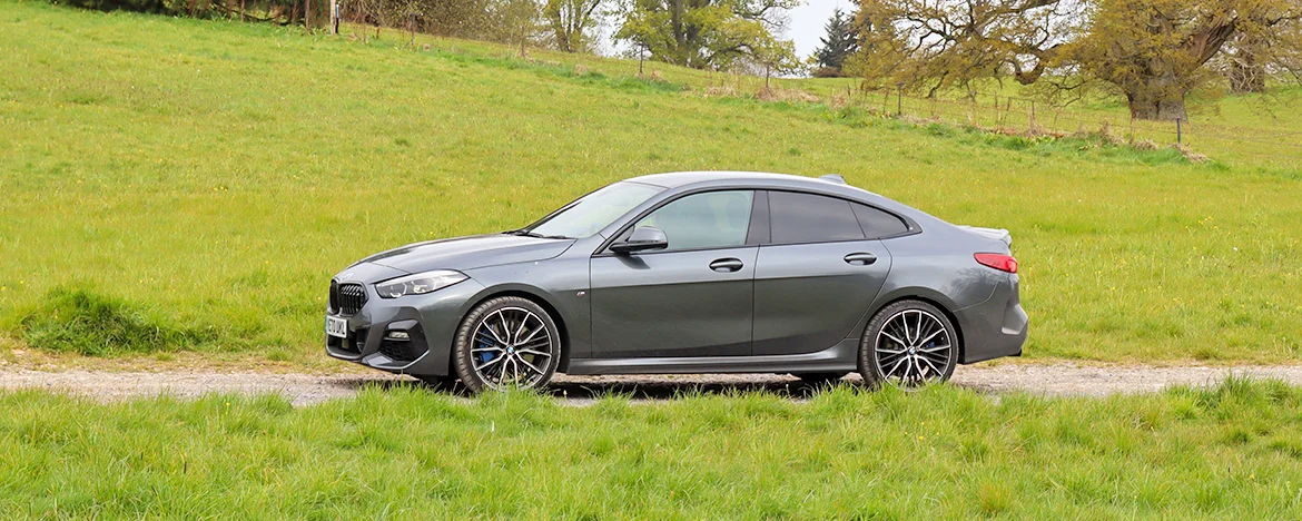 BMW 2 Series Gran Coupe on the road