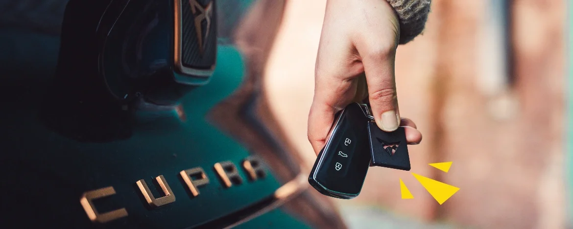 CUPRA Born keys