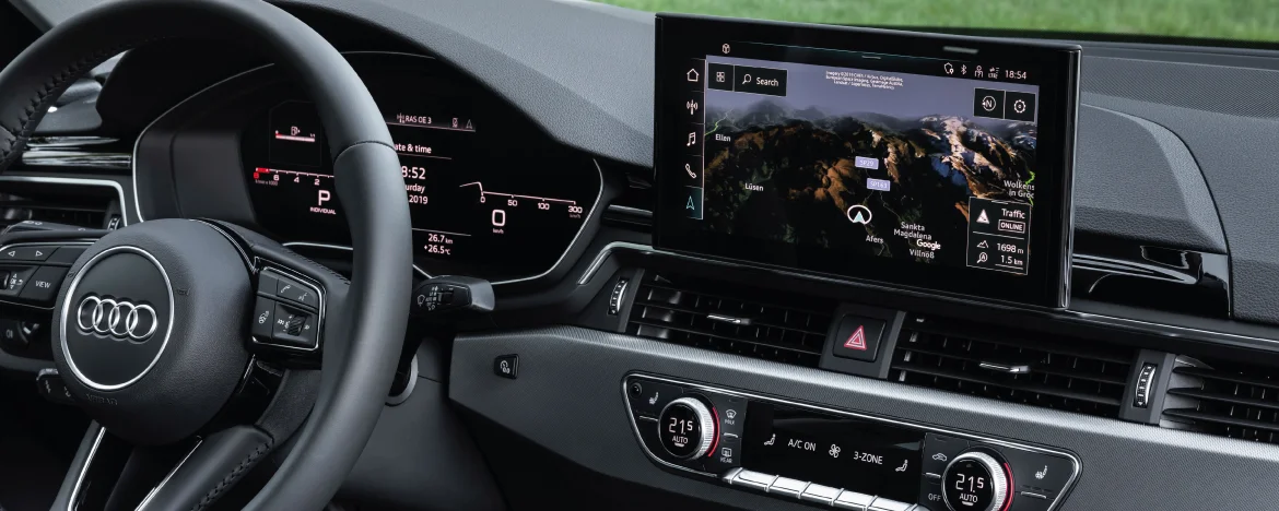 Audi A4 technology touchscreen 