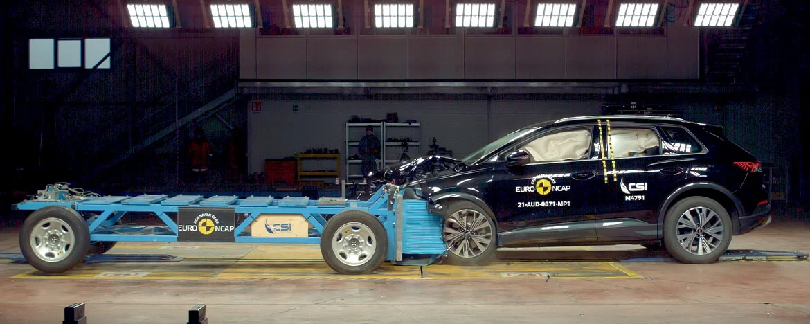Euro NCAP crash test audi q4 e-tron