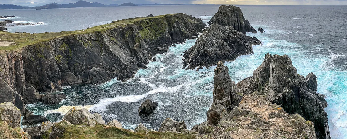 Malin's Head Cliffs in Ireland