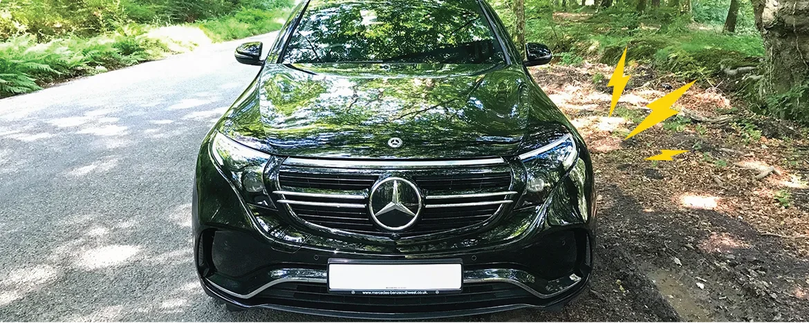 Mercedes-Benz EQC front