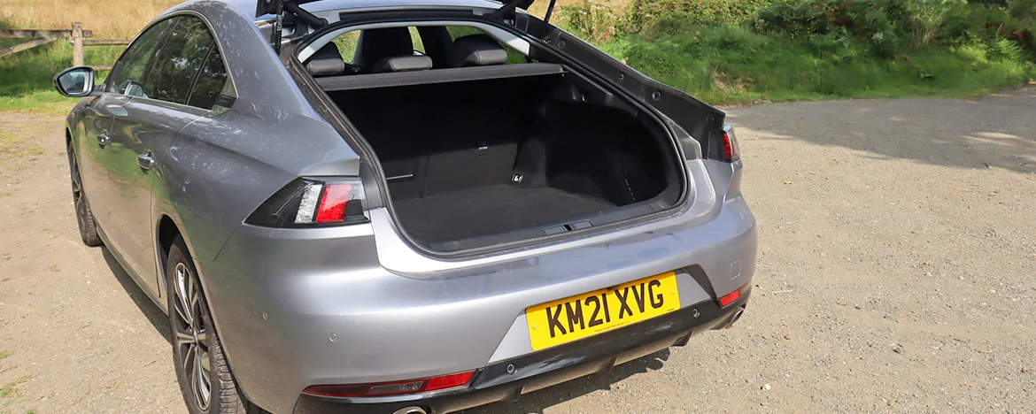 Peugeot 508 boot space
