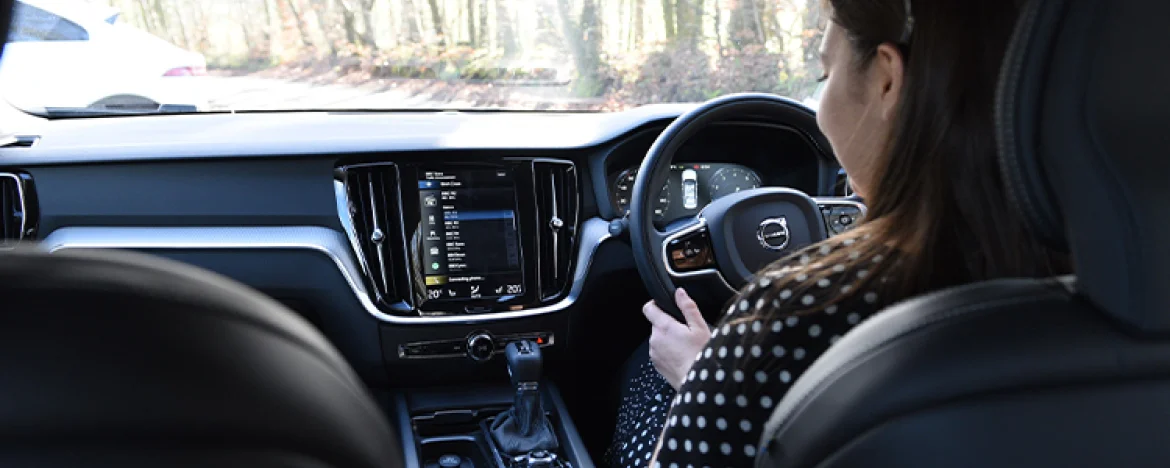 Volvo S60 cockpit