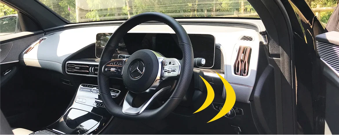 Mercedes-Benz EQC driver's seat