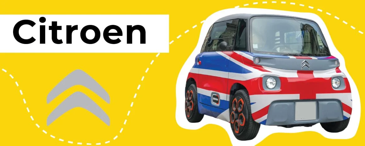 Citroen with logo