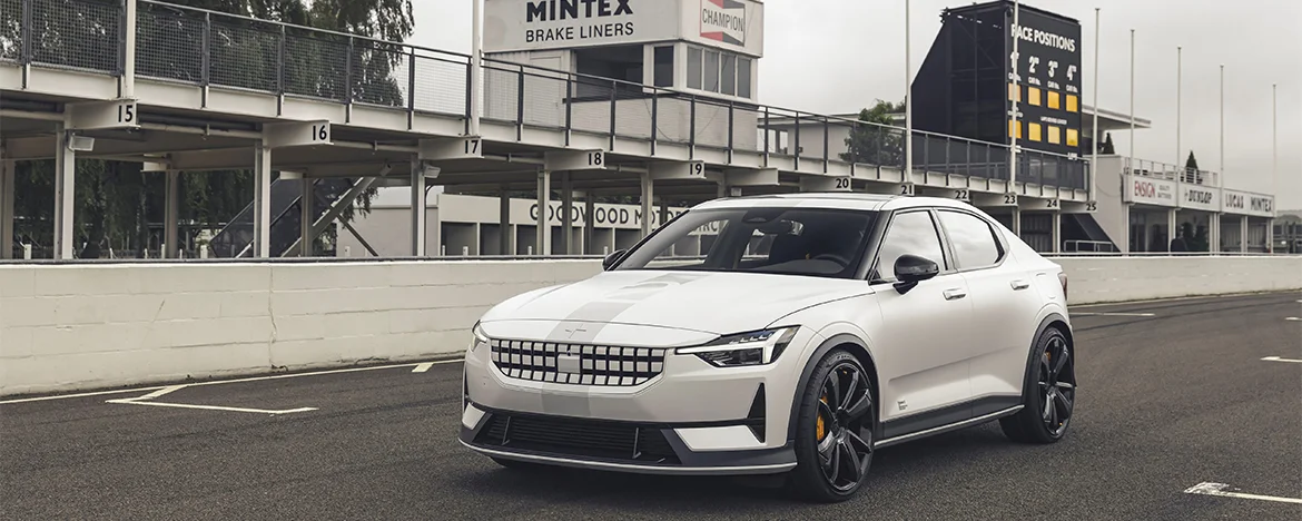 Polestar 2 at Goodwood