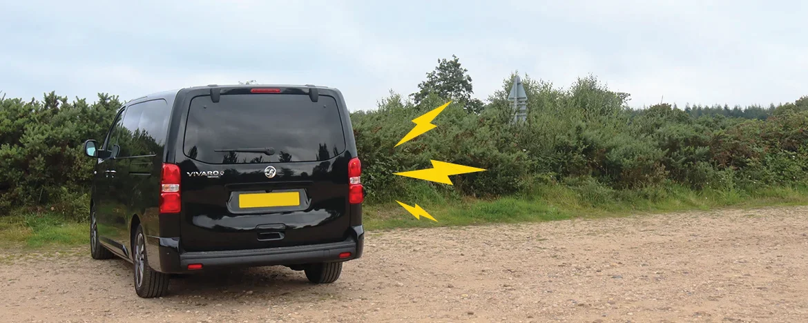 Vauxhall Vivaro-e Life rear