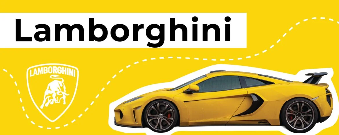 Lamborghini with logo