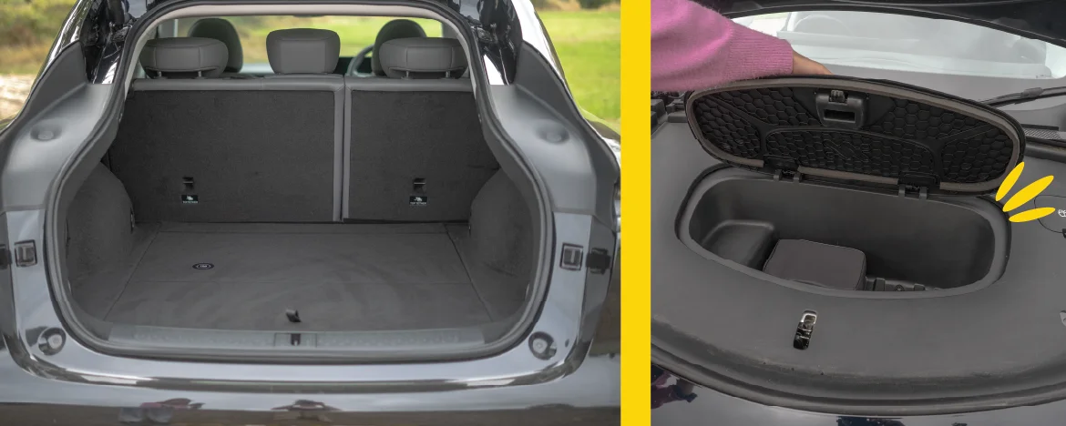 MG IM6 boot and frunk