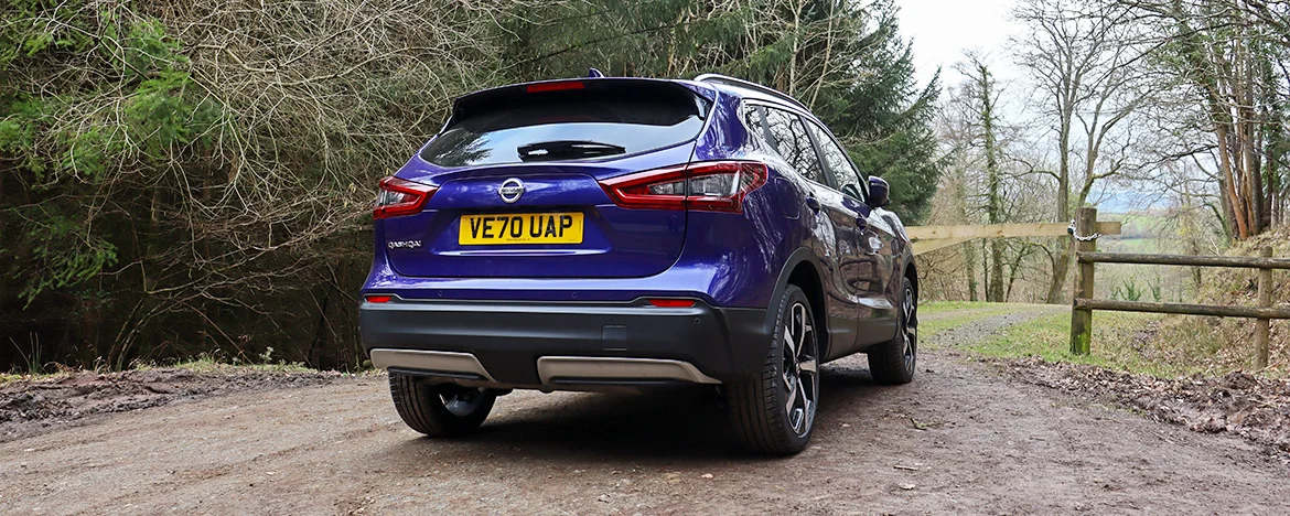 Nissan Qashqai rear view