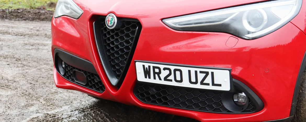 Stelvio front grille