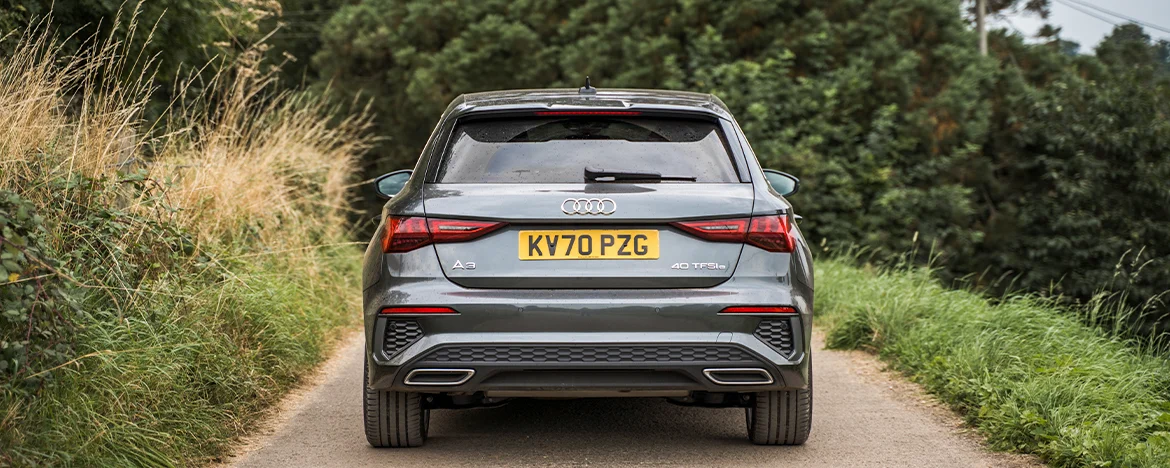 Audi A3 TFSI 40 e rear