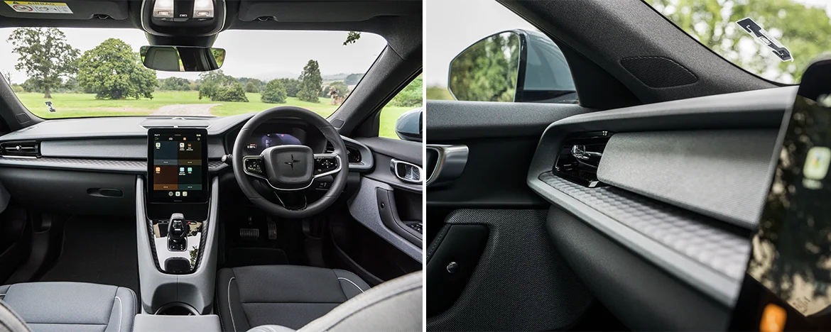 Polestar 2 Interior design