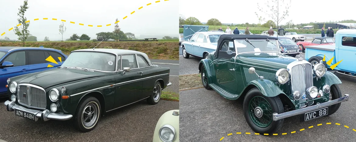 Rover P5b and Rover 14 Roadster