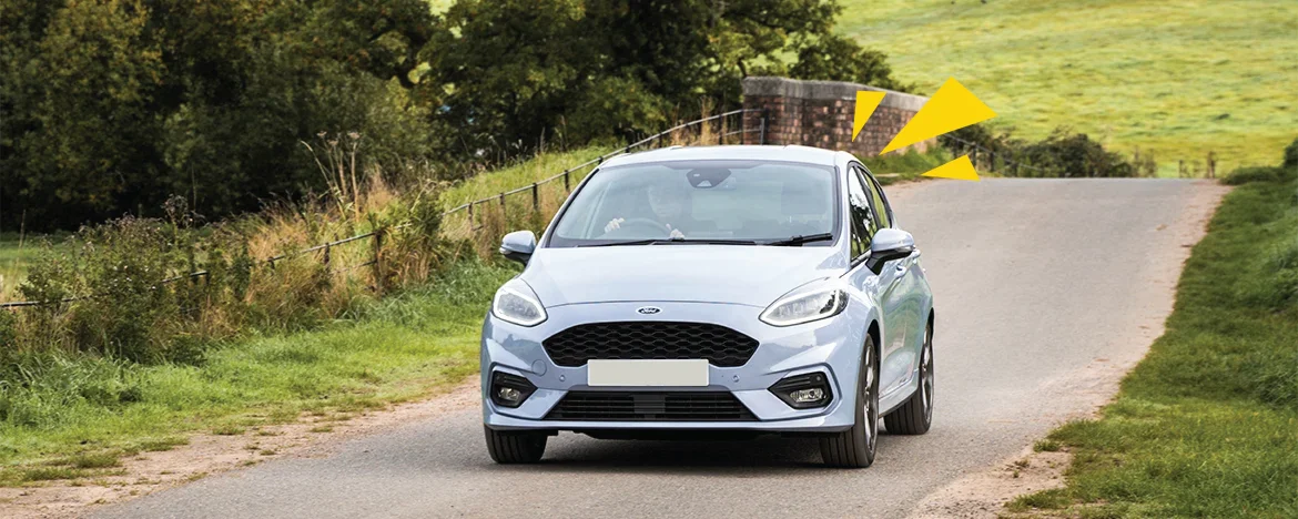 Ford Fiesta ST-Line driving