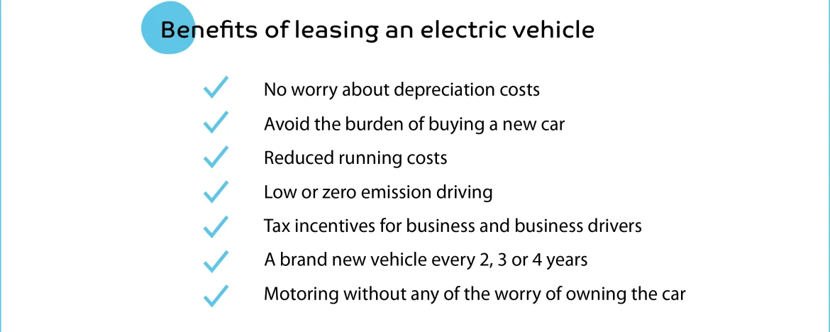 Benefits of leasing an electric vehicle