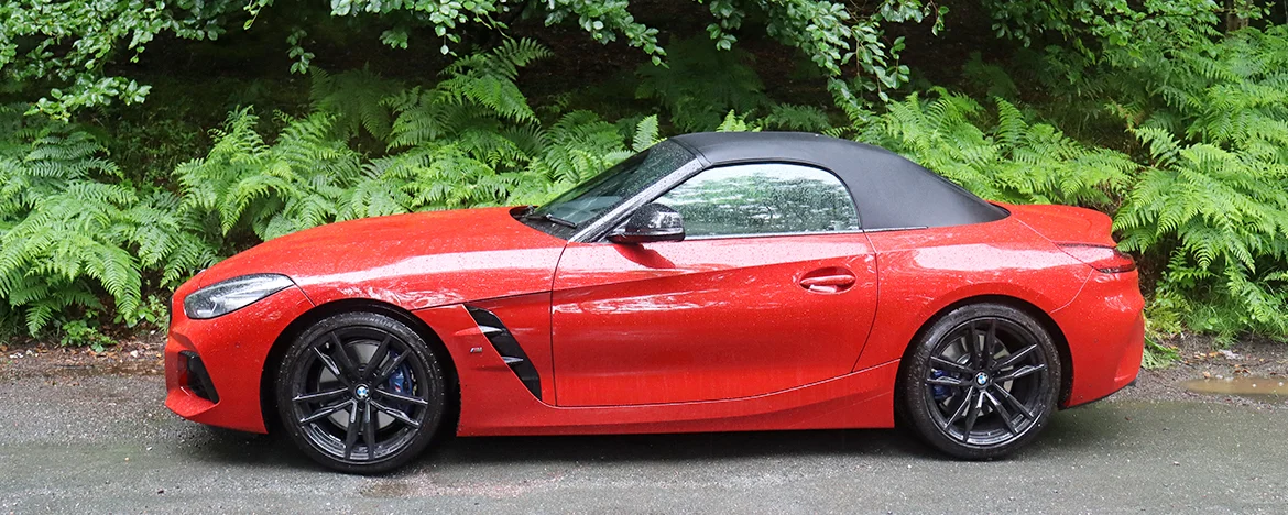 BMW Z4 side profile