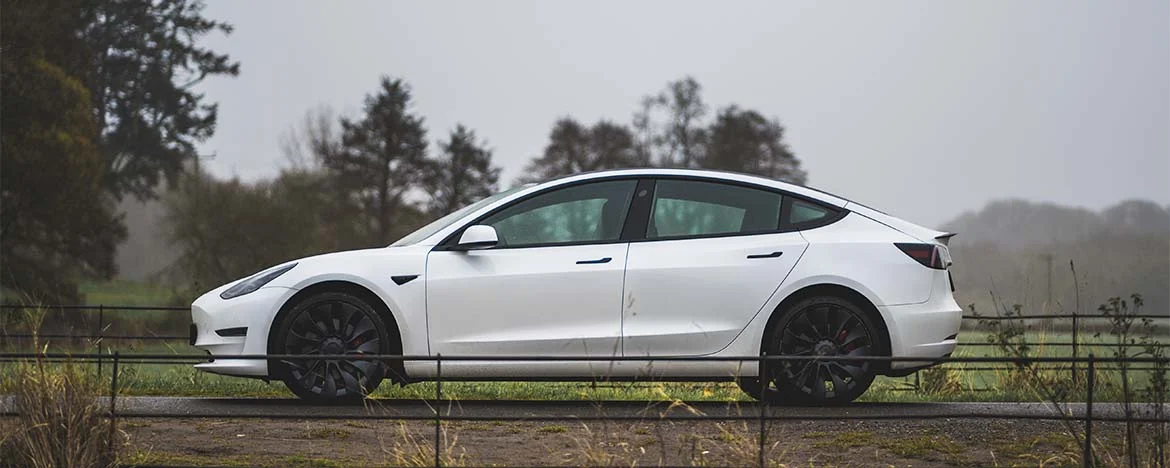 Tesla Model 3 side profile