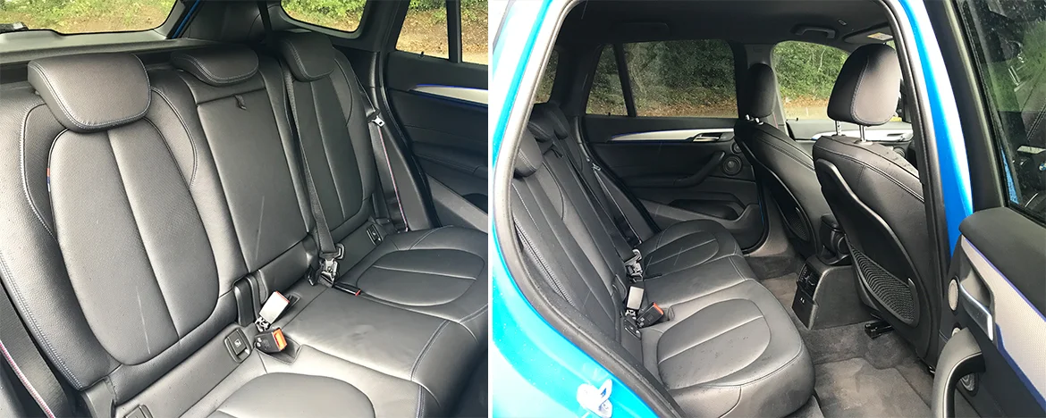 BMW X1 Rear Seats