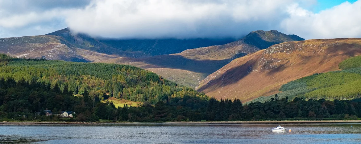 View of Isle of Arran