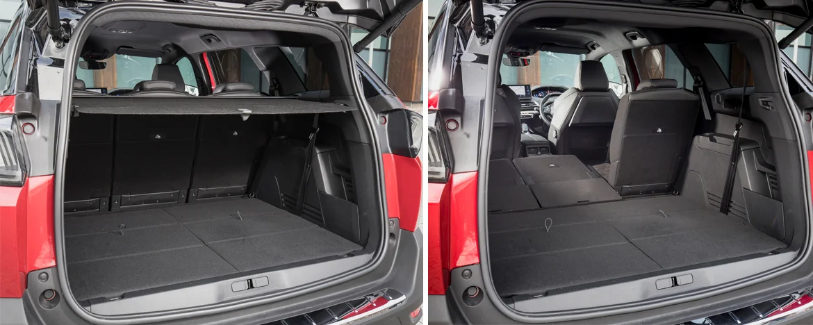 Peugeot 5008 boot space