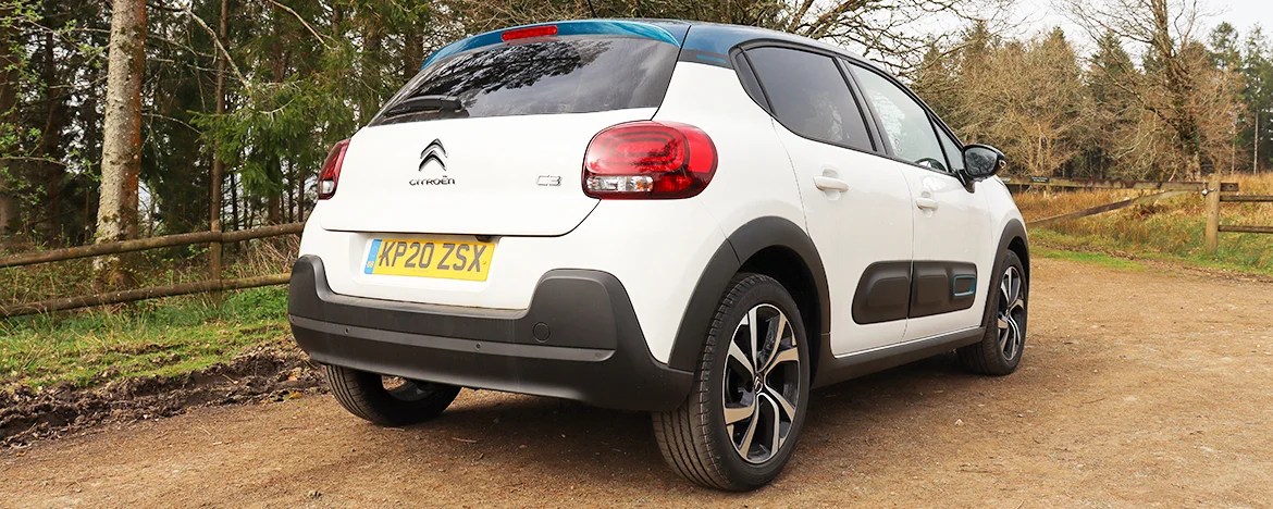 Citroen C3 rear view