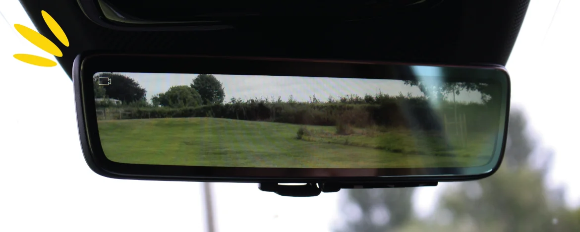 Rear view camera in Polestar 4