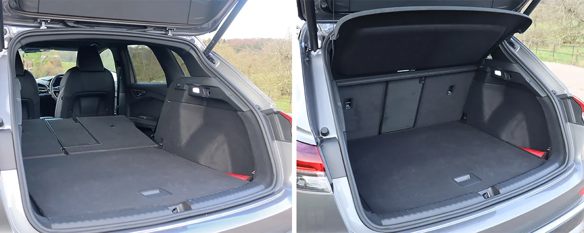 Audi Q4 e-tron boot space