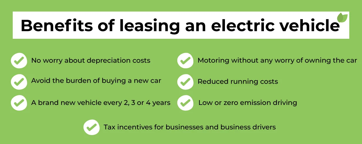Benefits of leasing an electric vehicle