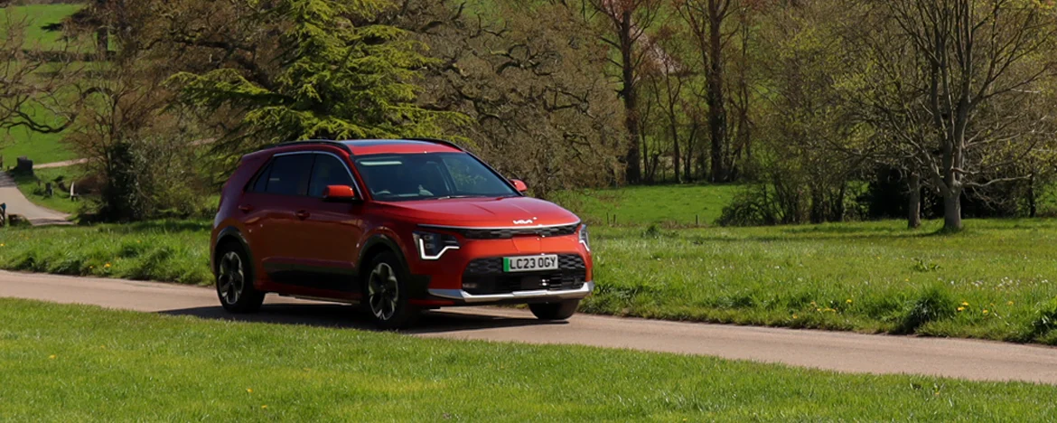 Kia Niro driving