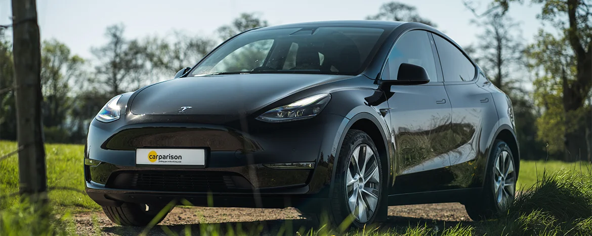 Tesla Model Y Long Range parked